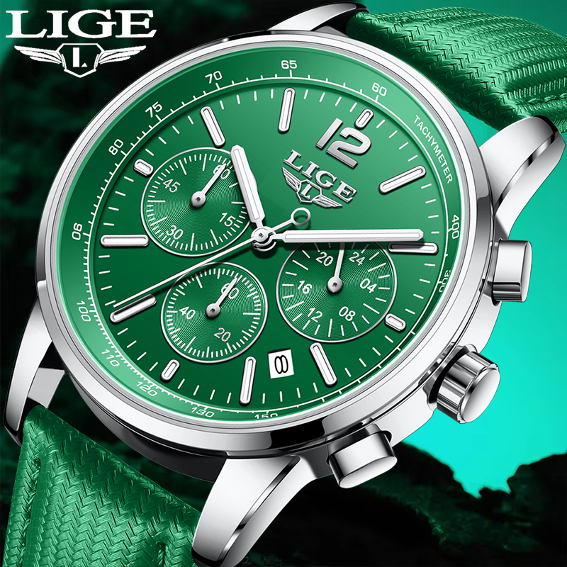 LIGE Casual Leather Watch For  - Smartwatch Sports Watches For Men recensione e prezzo
