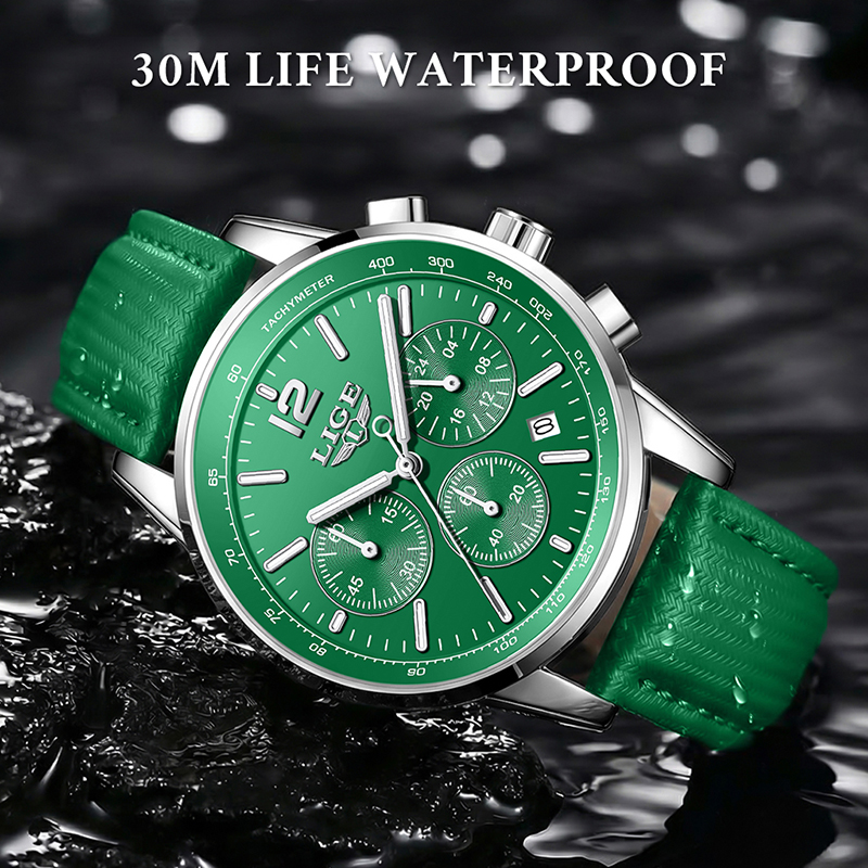 LIGE Casual Leather Watch For  - Smartwatch Sports Watches For Men recensione e prezzo