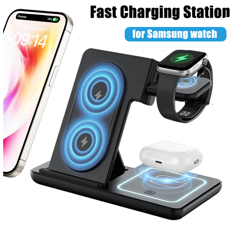 3 in 1 Foldable Wireless Charg - Smartwatch Apple Watch recensione e prezzo