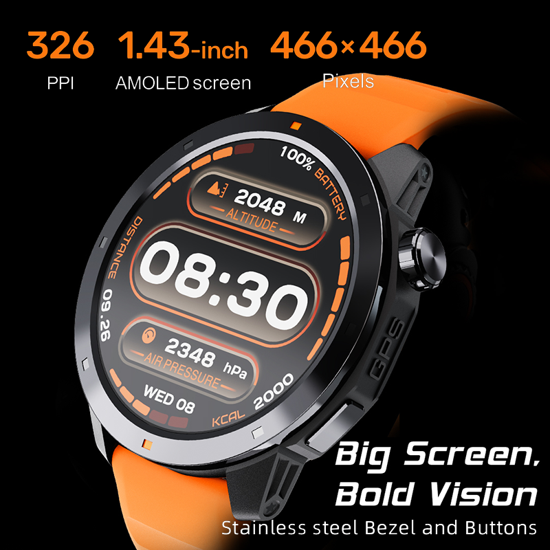 North Edge Men's 1.43 Inch IPS - Smartwatch Timex Watches For Men recensione e prezzo