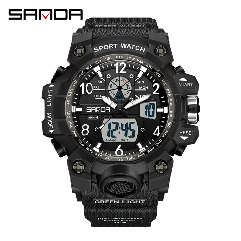 Fashion Sanda Brand Youth Mili - Solar Powered Watch recensione e prezzo