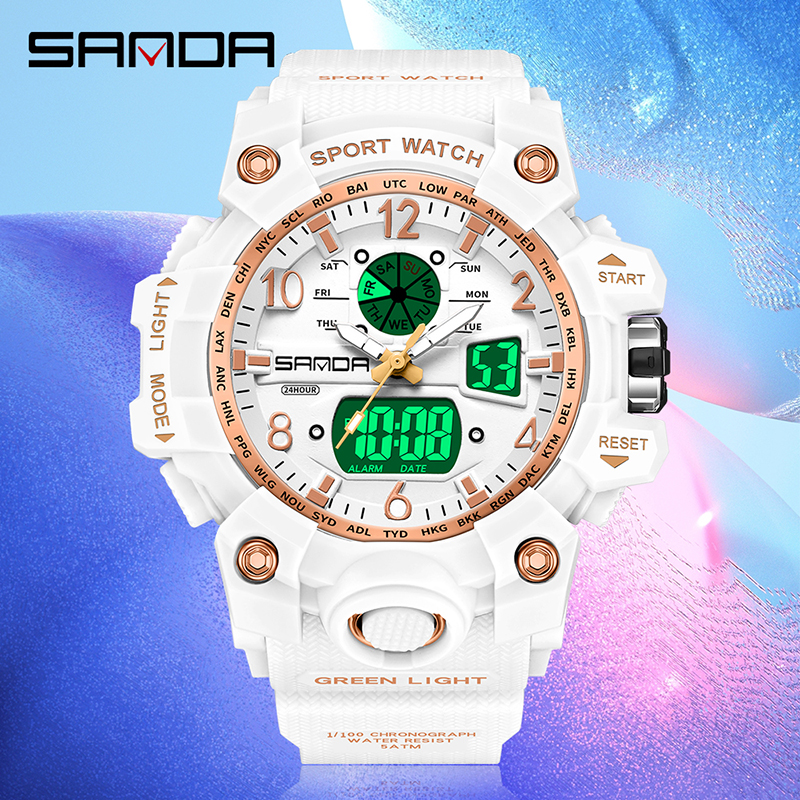 Fashion Sanda Brand Youth Mili - Solar Powered Watch recensione e prezzo