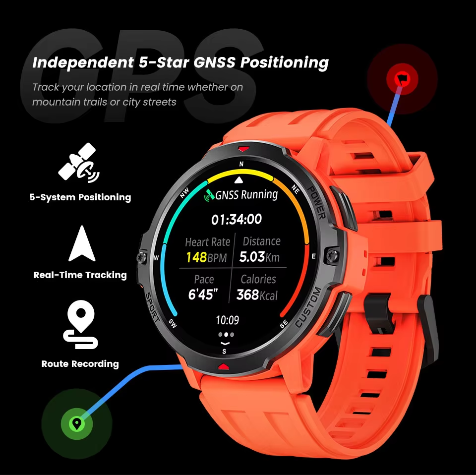 C31 GPS Smart Watch Men Health - Smartwatch Timex Watches For Men recensione e prezzo