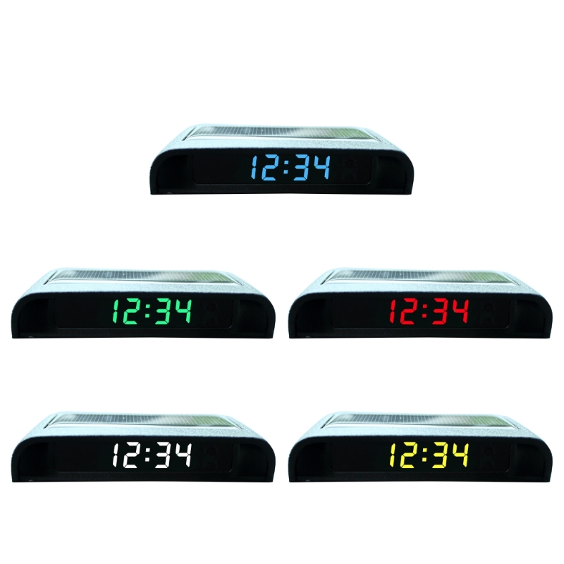 Automobile Solar Powered Clock - Solar Powered Watch recensione e prezzo