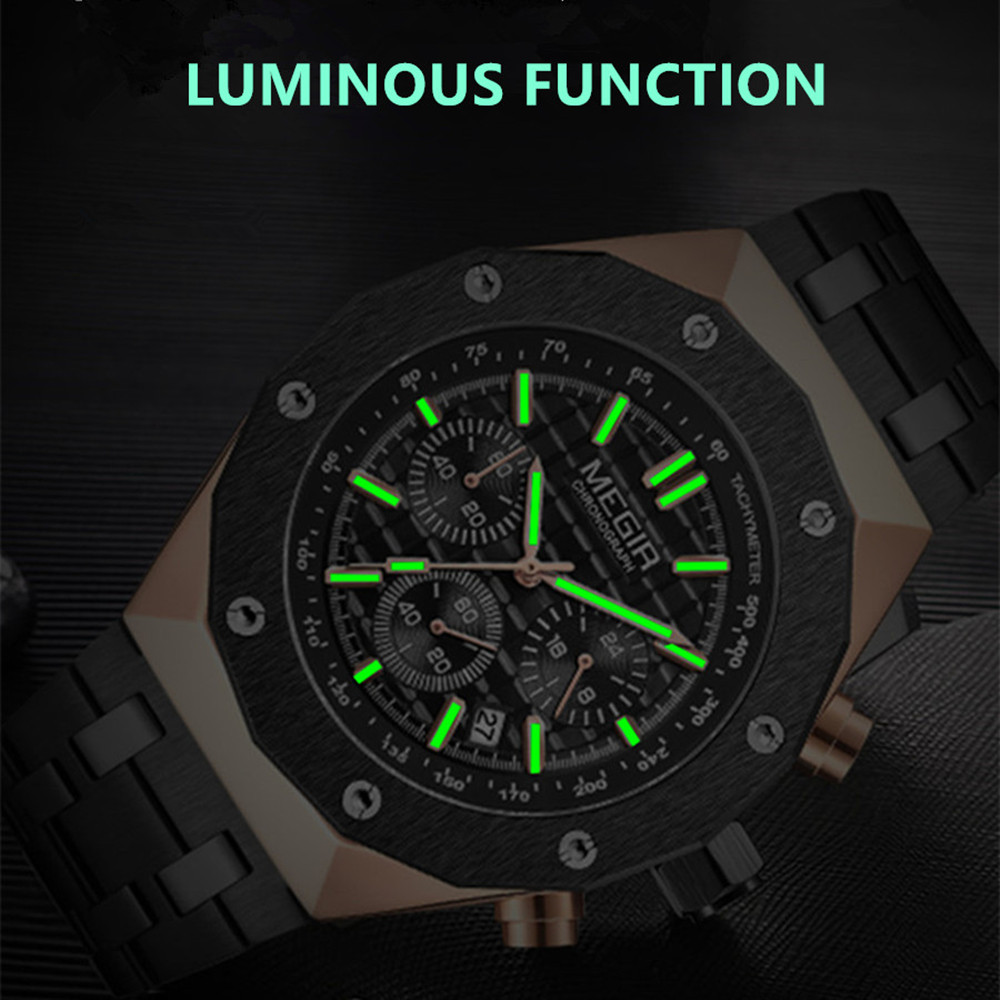 MEGIR Chronograph Luxury Men S - Smartwatch Sports Watches For Men recensione e prezzo
