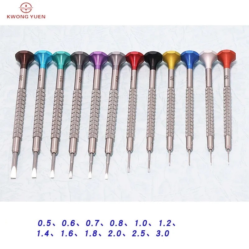 Kwong YUEN Screwdrivers for Wa - Watchmaker Screwdriver recensione e prezzo