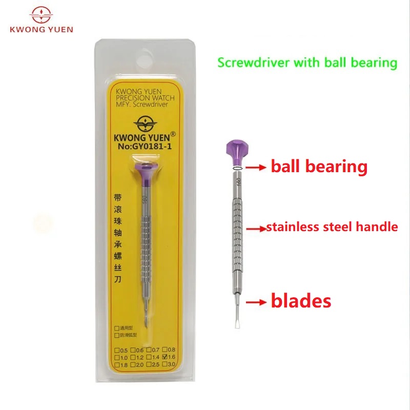 Kwong YUEN Screwdrivers for Wa - Watchmaker Screwdriver recensione e prezzo