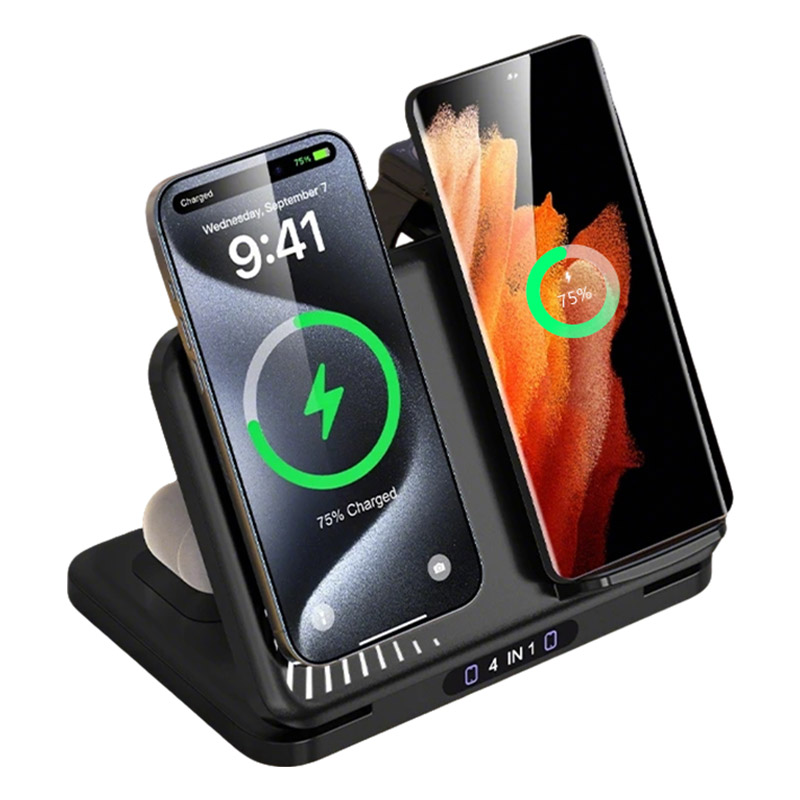 4 in 1 Dual Phone Wireless Cha - Smartwatch Apple Watch recensione e prezzo