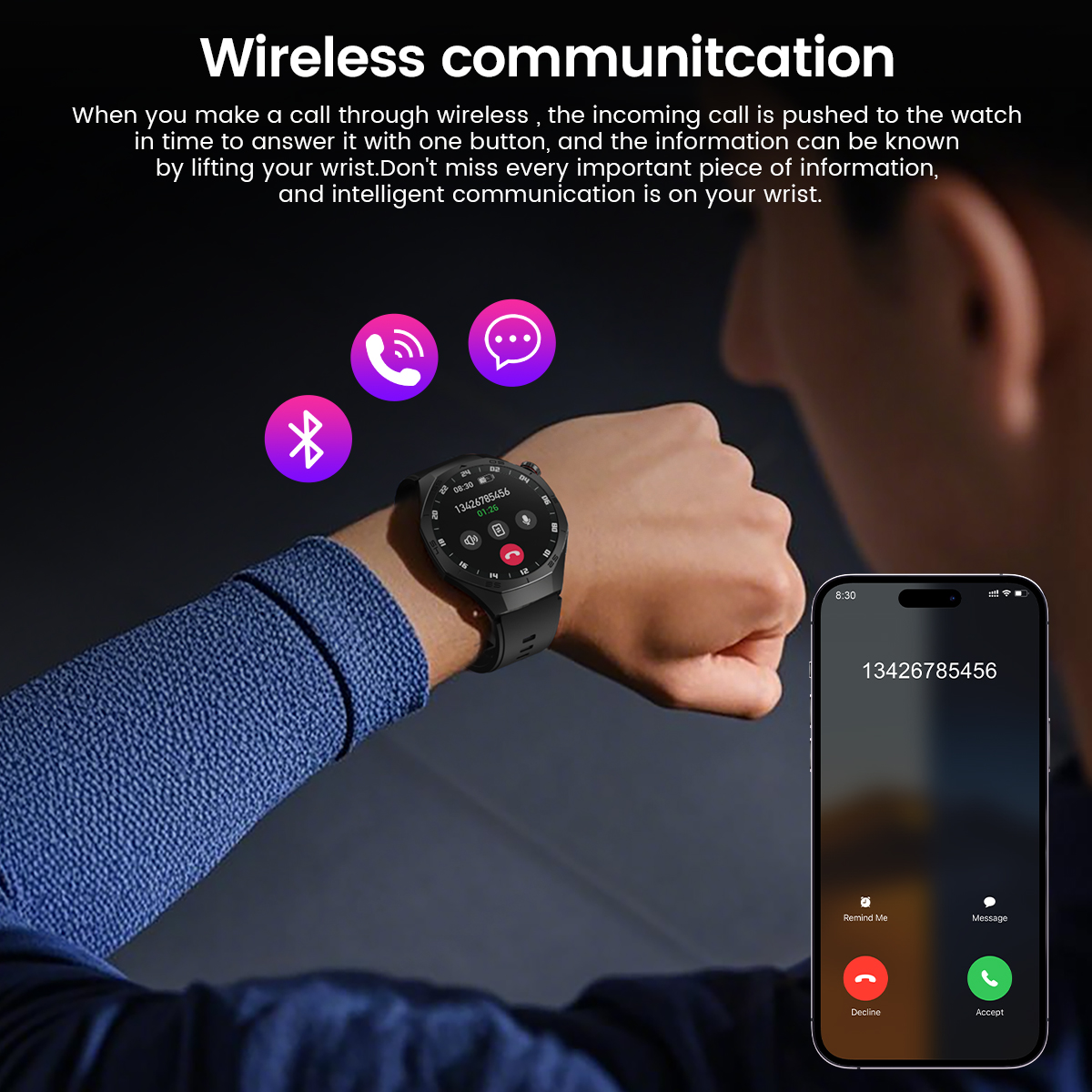Round GPS Smart Watch Waterpro - Smartwatch Watches Best Gift For Men recensione e prezzo