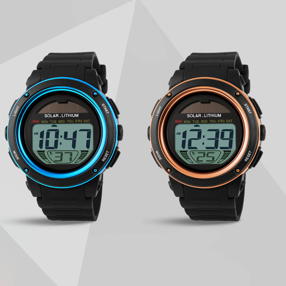 Solar Powered Digital Men Wome - Solar Powered Watch recensione e prezzo