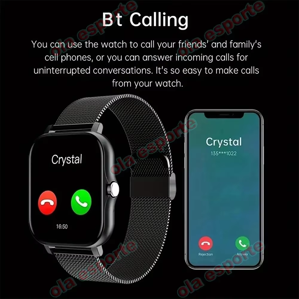Smart watch wireless calling/d - Smartwatch Iphone Watches For Women recensione e prezzo