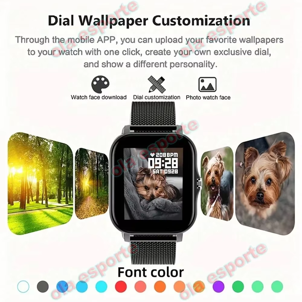 Smart watch wireless calling/d - Smartwatch Iphone Watches For Women recensione e prezzo