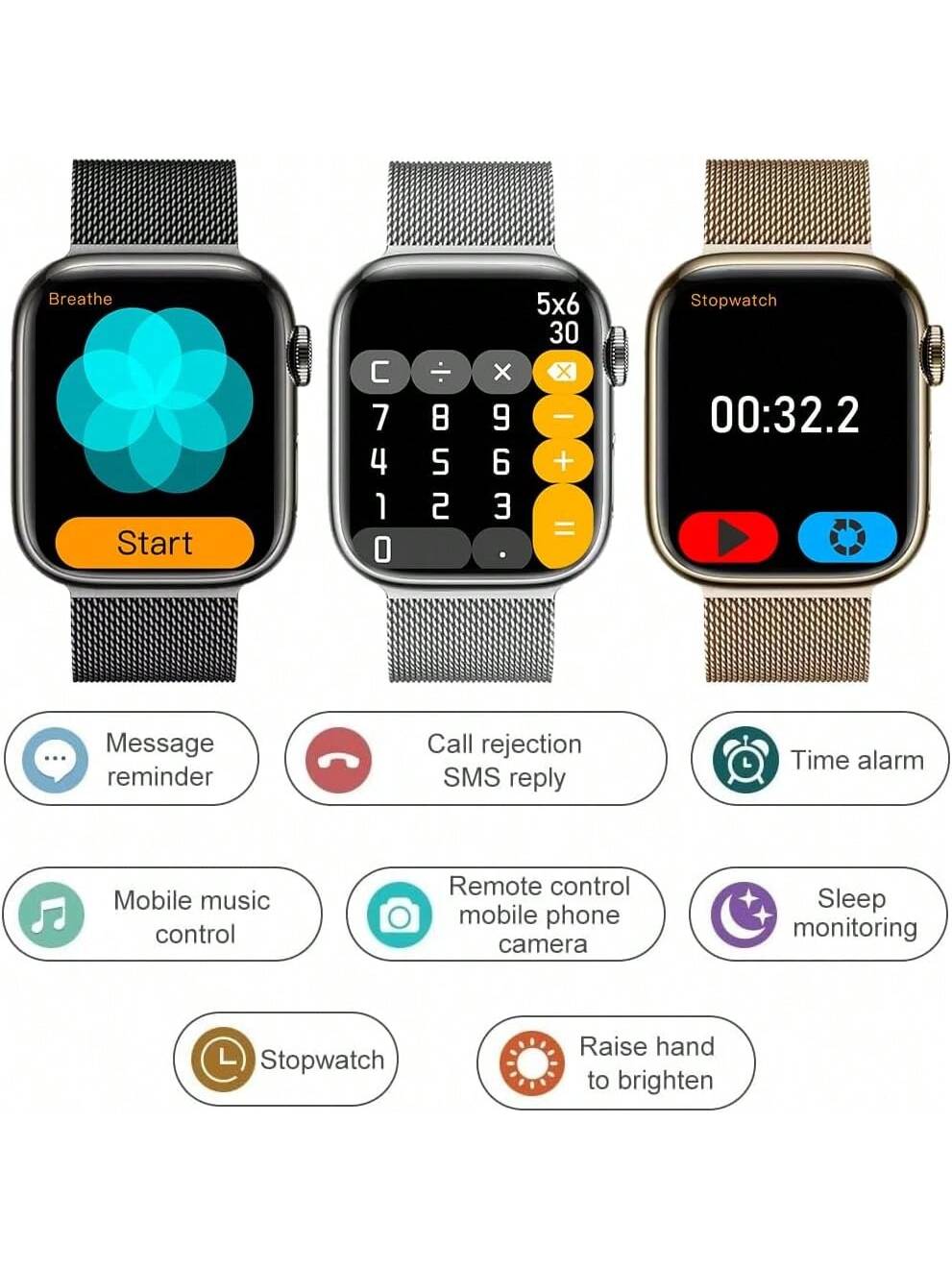 Smart Watches for Women Men (A - Smartwatch Iphone Watches For Women recensione e prezzo