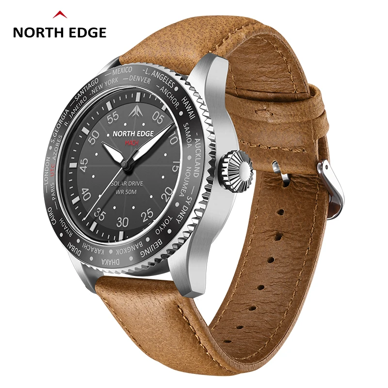 NORTH EDGE MACH Solar Power Qu - Solar Powered Watch recensione e prezzo