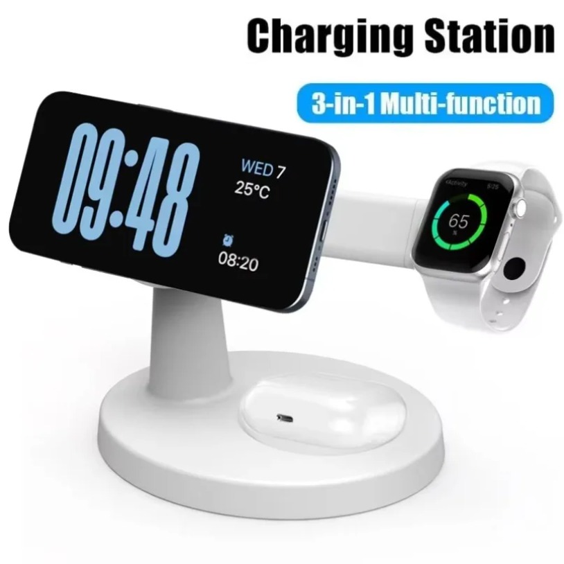 Wireless 3 In 1 Magnetic Charg - Smartwatch Apple Watch recensione e prezzo