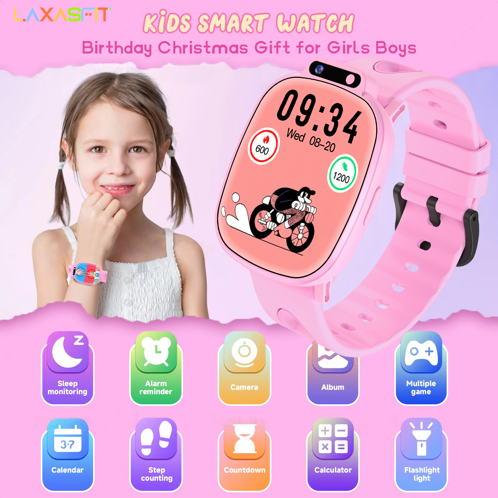LAXASFIT Kids Toy Smart Watch  - Kids Watches Not Smartwatch recensione e prezzo
