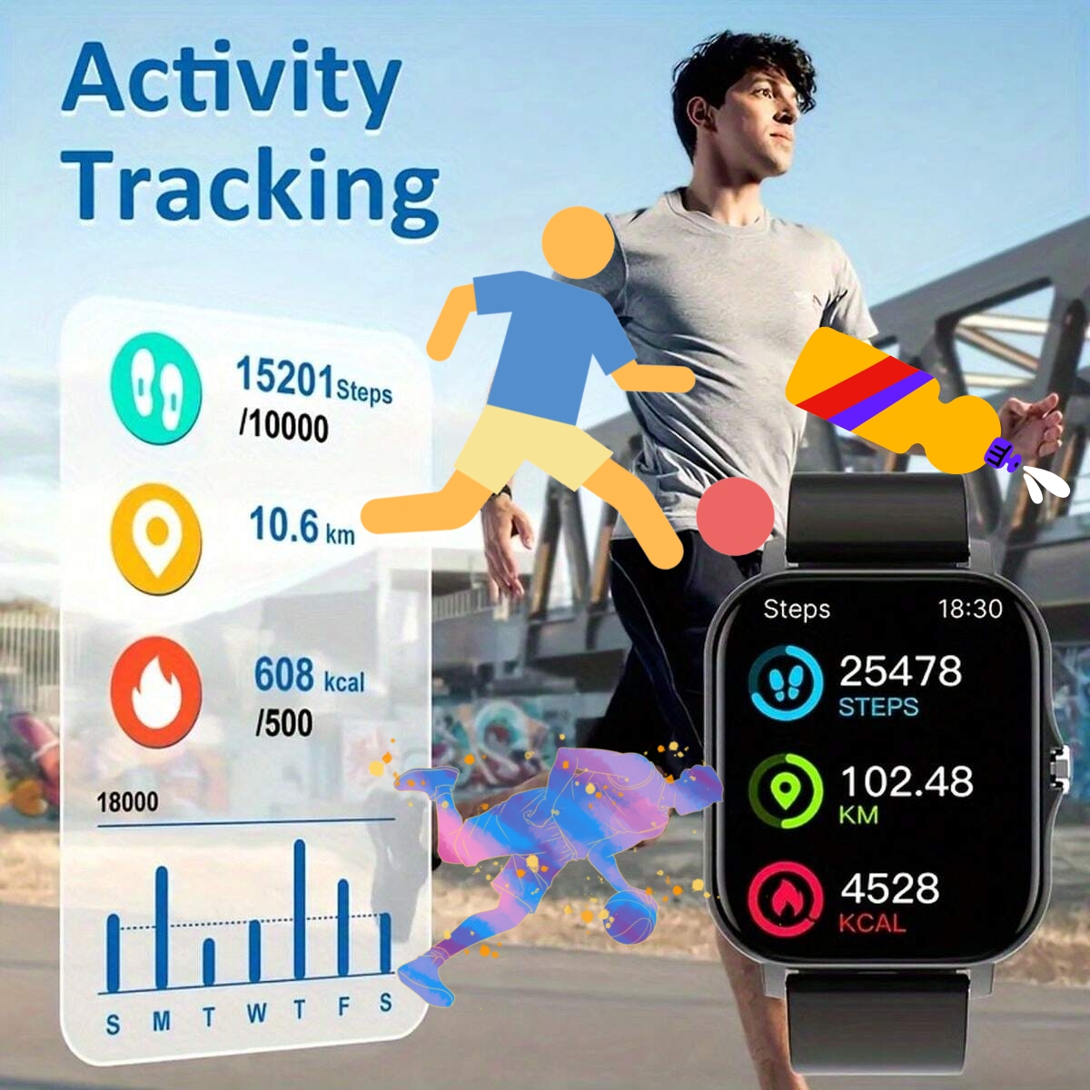 Smartwatch 2026 Man Smart Watc - Watch Smart Y68 recensione e prezzo