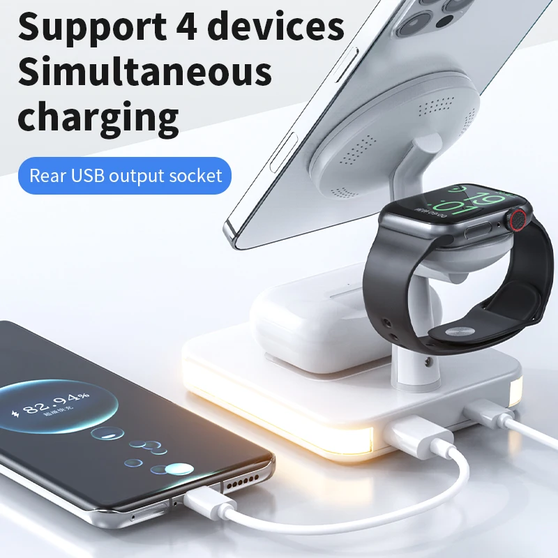 3 in 1 Wireless Chargers Stand - Smartwatch Apple Watch recensione e prezzo