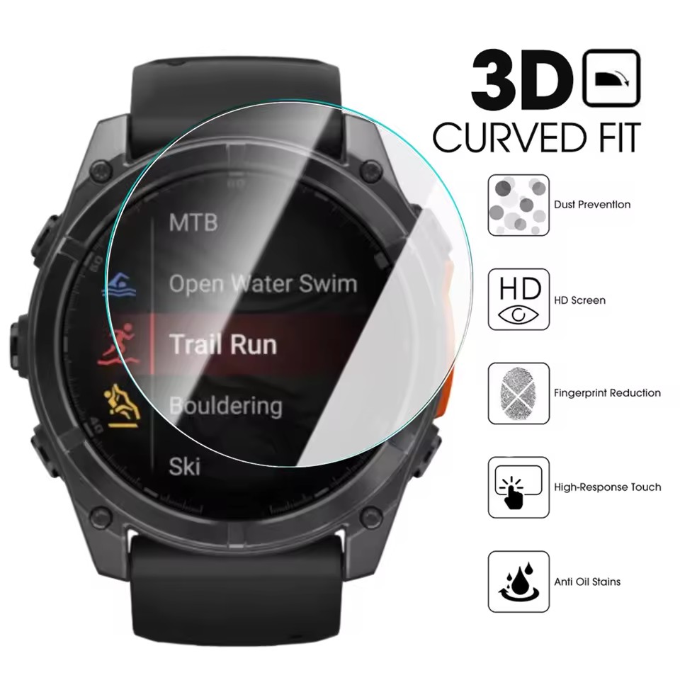 Screen Protector For Garmin In - Solar Powered Watch recensione e prezzo