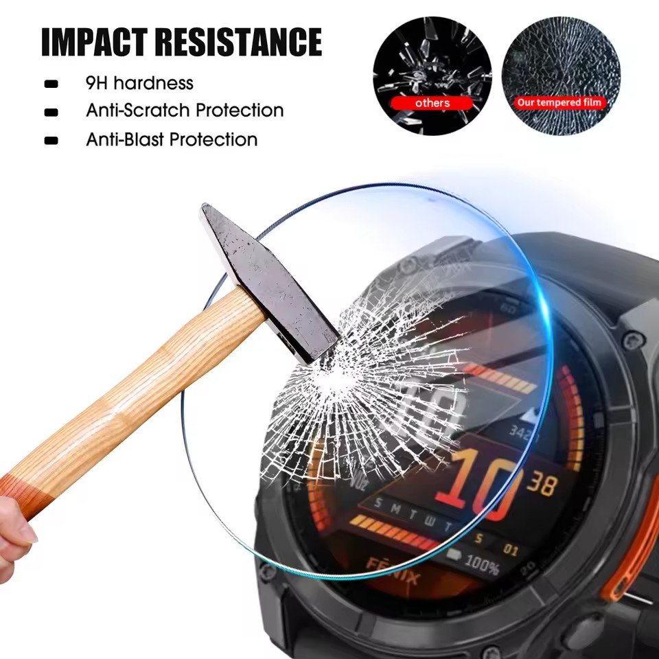 Screen Protector For Garmin In - Solar Powered Watch recensione e prezzo