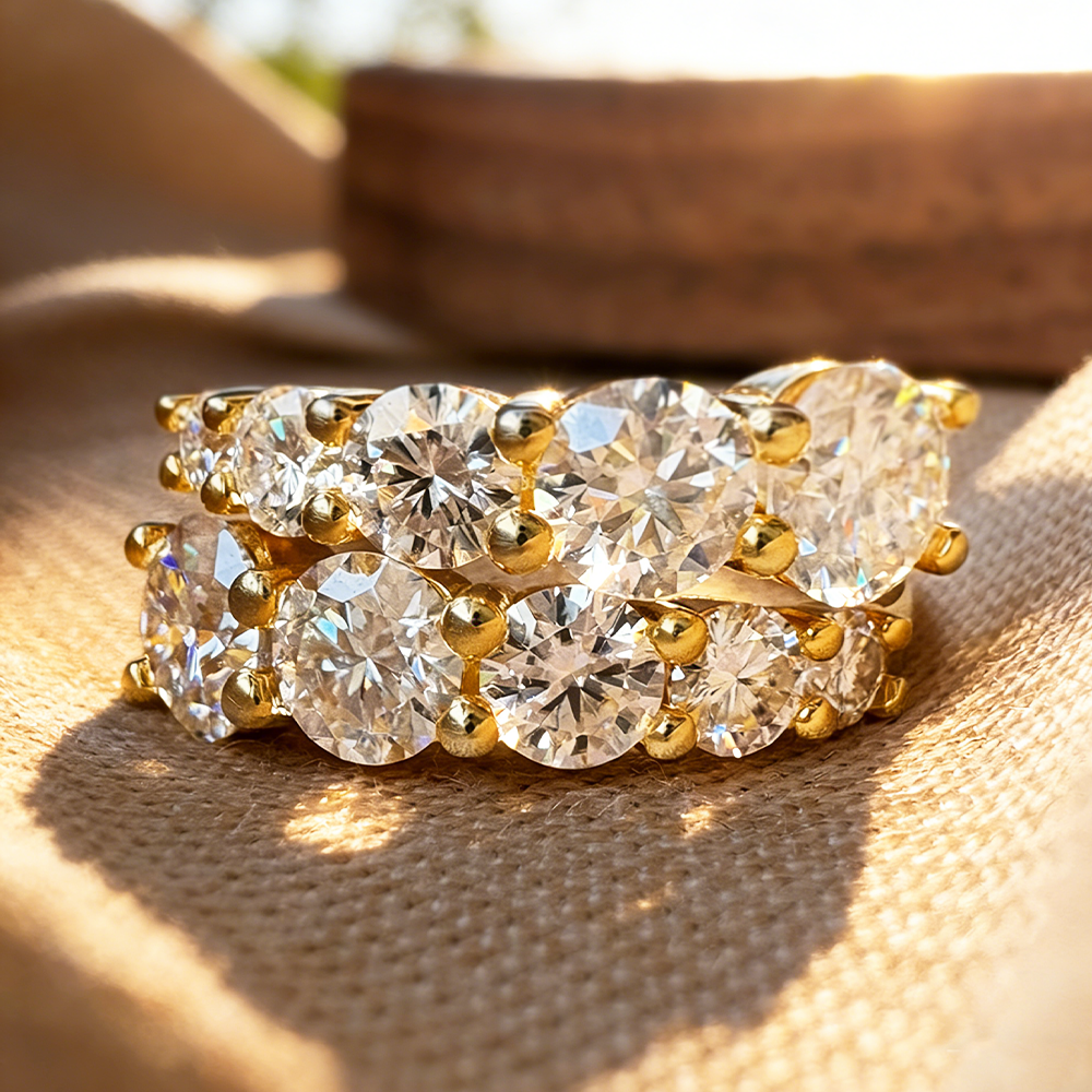 COSYA Full Moissanite Ring For - Vs Smartwatch recensione e prezzo