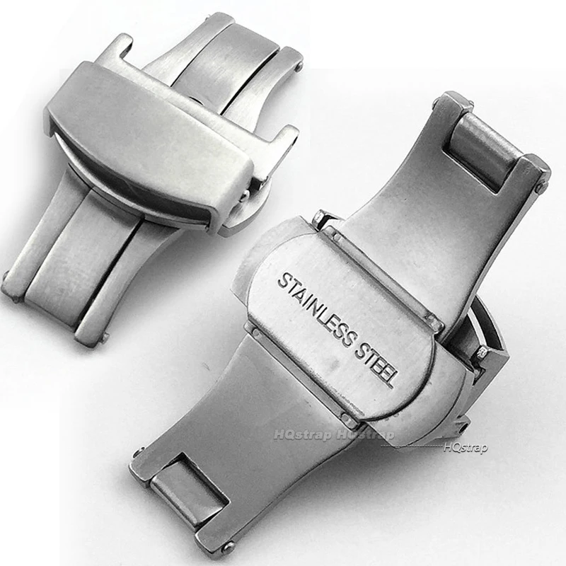 Matte Stainless Steel Butterfl - Replacement Watch Bracelet recensione e prezzo
