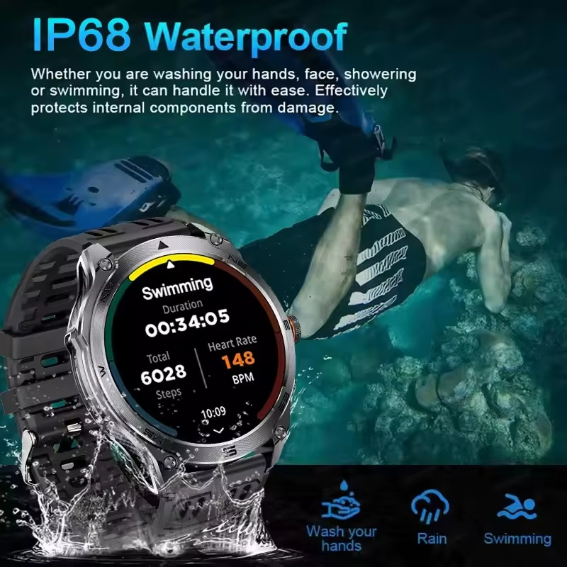 GPS SmartWatch IP69 Waterproof - Smartwatch Premium Watches For Men recensione e prezzo