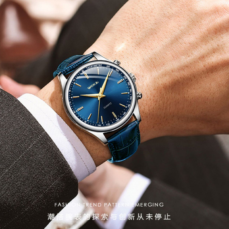 Watch Men Blue Watches Casual  - Smartwatch Watches Best Gift For Men recensione e prezzo