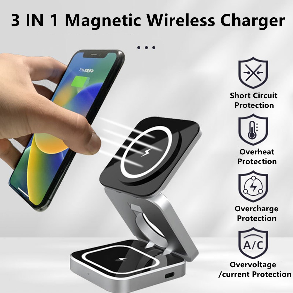 Foldable Magnetic Wireless Cha - Smartwatch Apple Watch recensione e prezzo