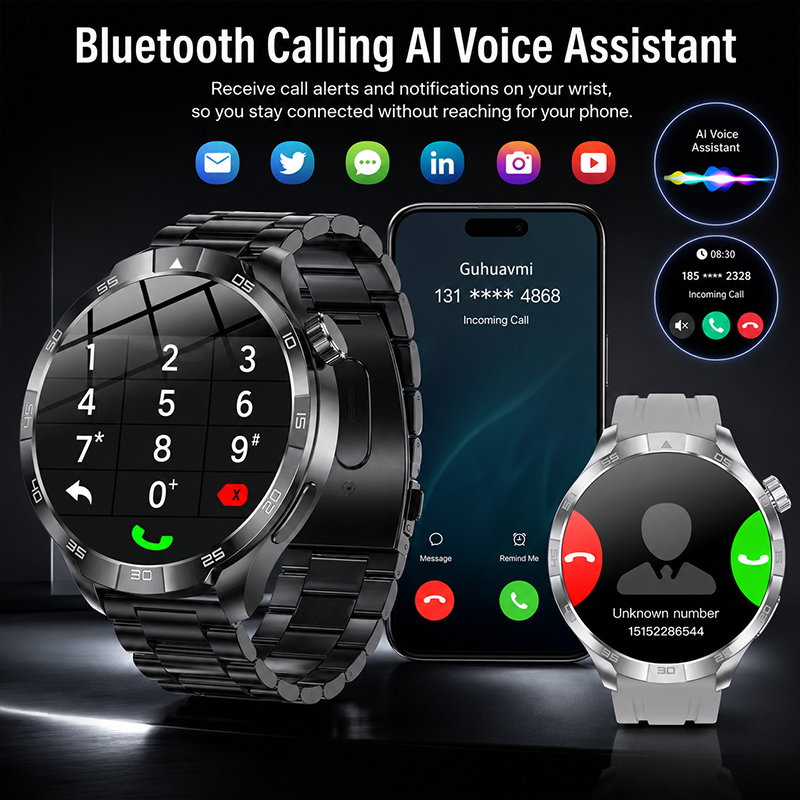 2026 New Sapphire Glass Smart  - Smartwatch Premium Watches For Men recensione e prezzo