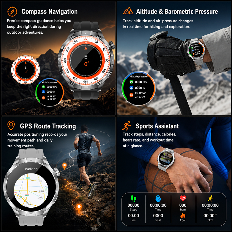 2026 New Sapphire Glass Smart  - Smartwatch Premium Watches For Men recensione e prezzo