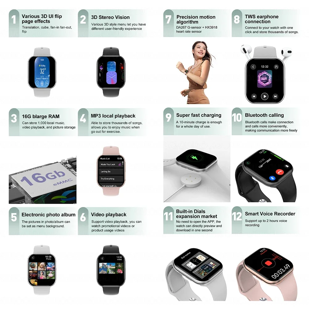 New DT Watch X Mini Smart Watc - Smartwatch Timex Watches For Men recensione e prezzo