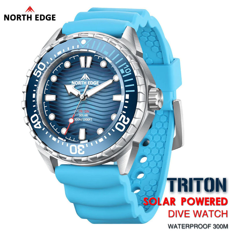 TRITON-Ti New Solar Powered Di - Solar Powered Watch recensione e prezzo