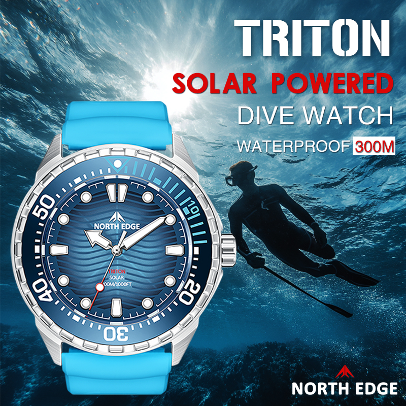 TRITON-Ti New Solar Powered Di - Solar Powered Watch recensione e prezzo