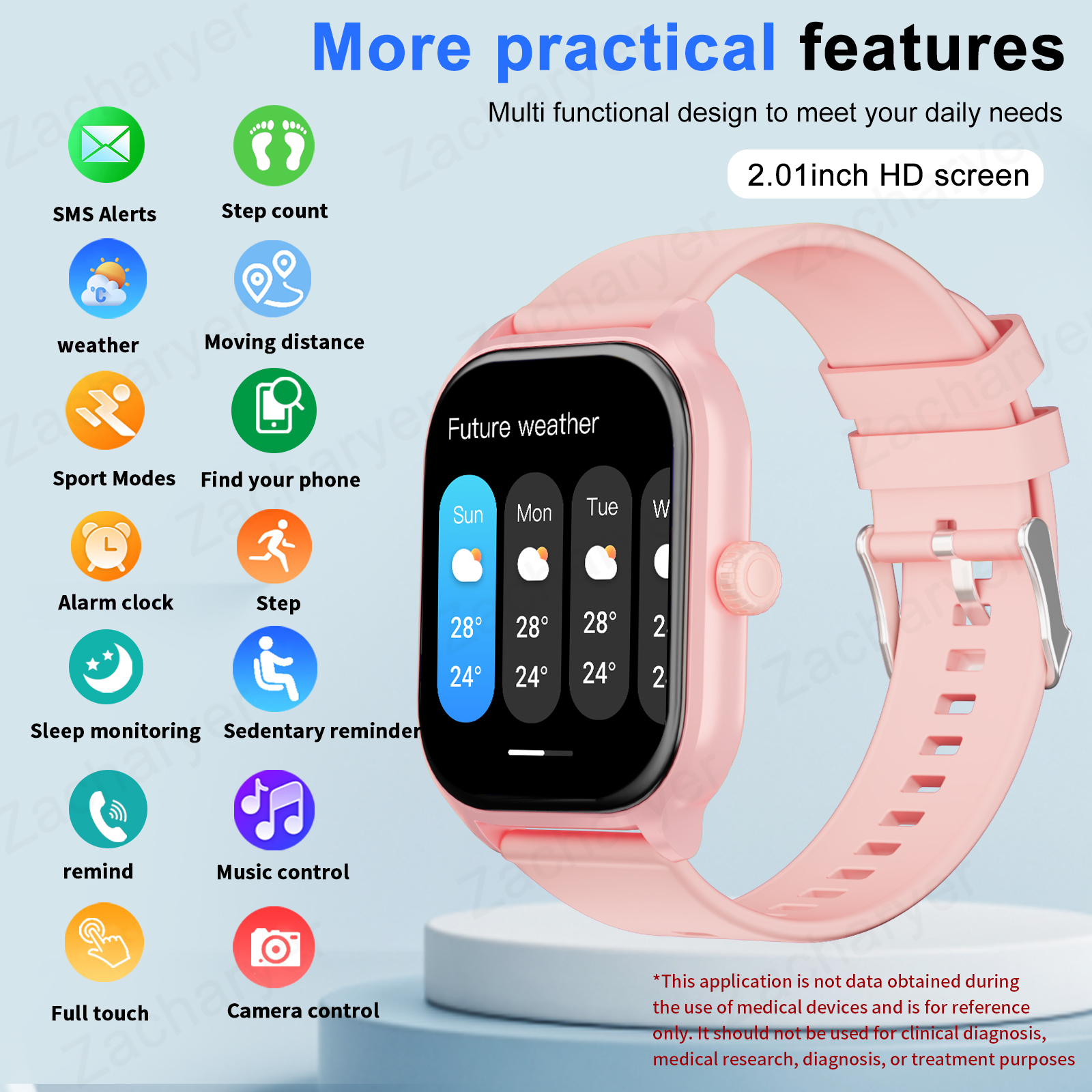 Smart watch, wireless calling  - Smartwatch Iphone Watches For Women recensione e prezzo