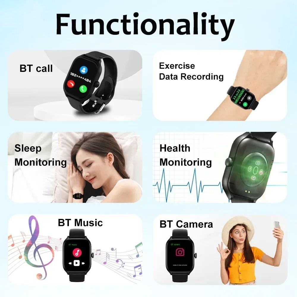 2026 New Men's Smart Watch Wom - Watch Smart Y68 recensione e prezzo