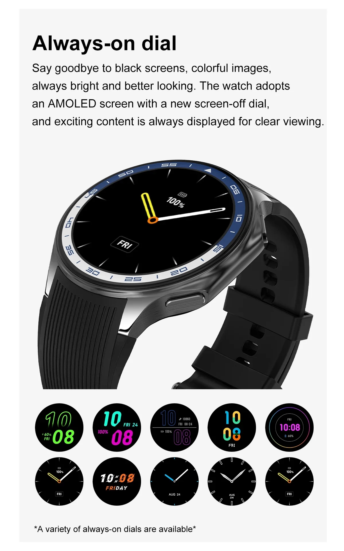 1.43 inch Big Screen Men Women - Smartwatch Iphone Watches For Women recensione e prezzo